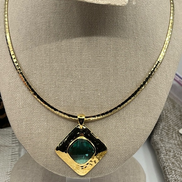 Technibond 18K Gold Over 925 Italy Sterling Silver Pendant Necklace – 30g – Box - Picture 5 of 17